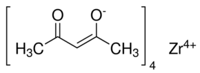 Zirconium(IV) acetylacetonate - CAS:17501-44-9 - 2,4-Pentanedione zirconium(IV) derivative, Tetrakis(2,4-pentanedionato)zirconium, Zirconium(IV) 2,4-pentanedionate, Tetraacetylacetonate zirconium, Zirconium tetrakis(acetylacetonate), 47(acac)4